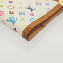 LOUIS VUITTON Multicolor Agenda PM Day Planner Cover White R21074 Auth 138936-7