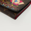 LOUIS VUITTON Monogram Vivienne Portefeuille Victorine Wallet M69751 Auth 138937-15