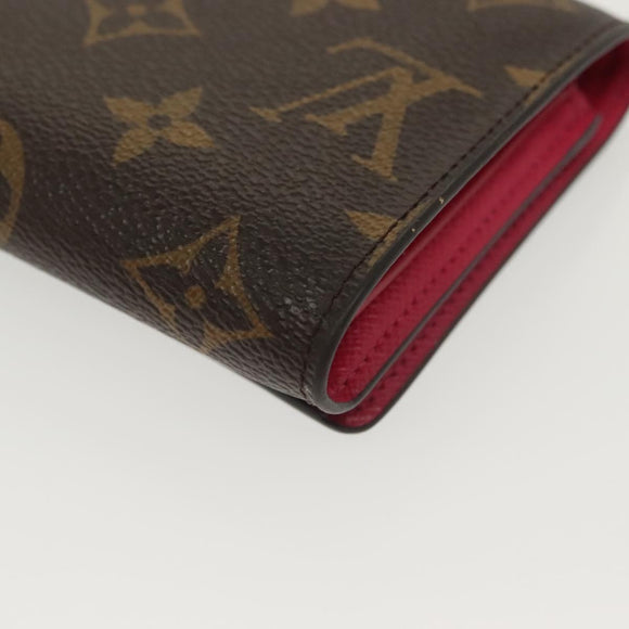 LOUIS VUITTON Monogram Vivienne Portefeuille Victorine Wallet M69751 Auth 138937