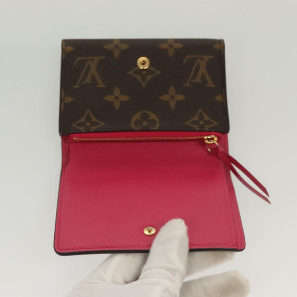 LOUIS VUITTON Monogram Vivienne Portefeuille Victorine Wallet M69751 Auth 138937