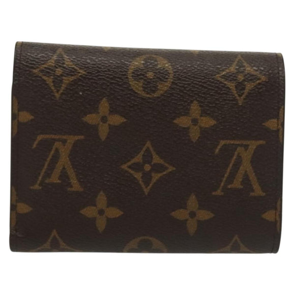 LOUIS VUITTON Monogram Vivienne Portefeuille Victorine Wallet M69751 Auth 138937