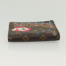 LOUIS VUITTON Monogram Vivienne Portefeuille Victorine Wallet M69751 Auth 138937-6
