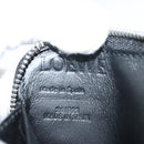 LOEWE Anagram Long Wallet Leather Black Auth 138939-12