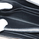 LOEWE Anagram Long Wallet Leather Black Auth 138939-9