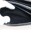 LOEWE Anagram Long Wallet Leather Black Auth 138939-19