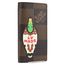 LOUIS VUITTON Damier Ebene Giant LV × NIGO Portefeuille N60393 Auth 138943M-1