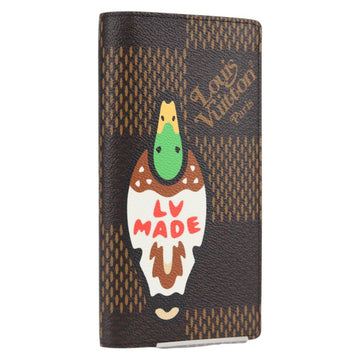 LOUIS VUITTON Damier Ebene Giant LV × NIGO Portefeuille N60393 Auth 138943M