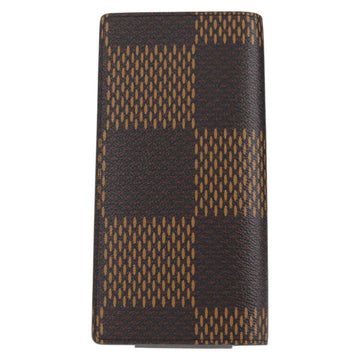 LOUIS VUITTON Damier Ebene Giant LV × NIGO Portefeuille N60393 Auth 138943M - 0