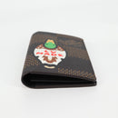 LOUIS VUITTON Damier Ebene Giant LV × NIGO Portefeuille N60393 Auth 138943M-6