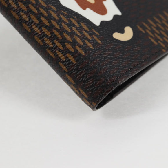 LOUIS VUITTON Damier Ebene Giant LV × NIGO Portefeuille N60393 Auth 138943M