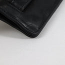 Chrome Hearts Key Case Leather Black Auth 138944M-16