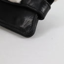 Chrome Hearts Key Case Leather Black Auth 138944M-17