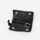 Chrome Hearts Key Case Leather Black Auth 138944M-8
