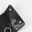 Chrome Hearts Key Case Leather Black Auth 138944M-10
