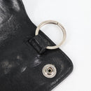 Chrome Hearts Key Case Leather Black Auth 138944M-14