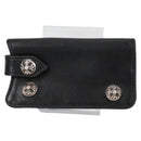 Chrome Hearts Key Case Leather Black Auth 138944M-13