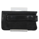 Chrome Hearts Key Case Leather Black Auth 138944M-2