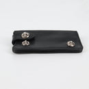 Chrome Hearts Key Case Leather Black Auth 138944M-6
