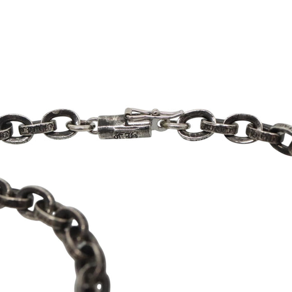 Chrome Hearts Paper Chain Necklace Ag925 Silver Auth 138945M