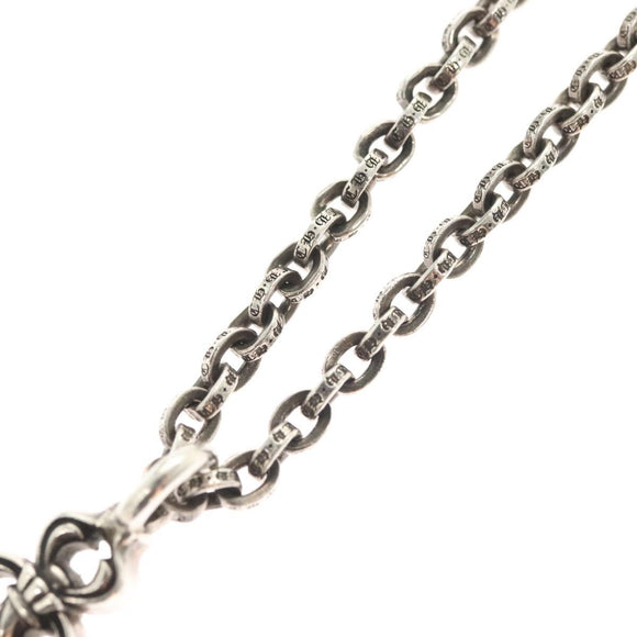 Chrome Hearts Double Dagger Paper Chain Necklace Ag925 Silver Auth 138946M