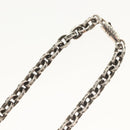Chrome Hearts Double Dagger Paper Chain Necklace Ag925 Silver Auth 138946M-13