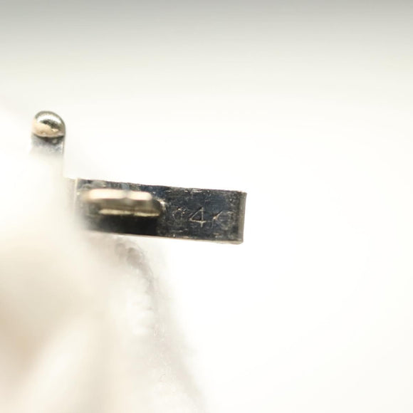 Chrome Hearts Double Dagger Paper Chain Necklace Ag925 Silver Auth 138946M