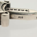 Chrome Hearts Double Dagger Paper Chain Necklace Ag925 Silver Auth 138946M-18