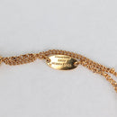 LOUIS VUITTON LV Padlock Necklace metal Gold M01593 LV Auth 138948-10