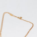 LOUIS VUITTON LV Padlock Necklace metal Gold M01593 LV Auth 138948-5