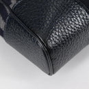LOUIS VUITTON Cabas Vale Karakoram Hand Bag Wool Navy M95240 LV Auth 138949SAV-16