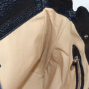 LOUIS VUITTON Cabas Vale Karakoram Hand Bag Wool Navy M95240 LV Auth 138949SAV-20