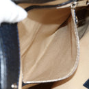 LOUIS VUITTON Cabas Vale Karakoram Hand Bag Wool Navy M95240 LV Auth 138949A-20