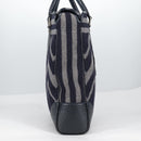 LOUIS VUITTON Cabas Vale Karakoram Hand Bag Wool Navy M95240 LV Auth 138949A-6