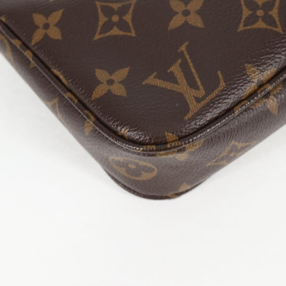 LOUIS VUITTON Monogram Pochette Accessoires Pouch New Model M51980 Auth 138950M