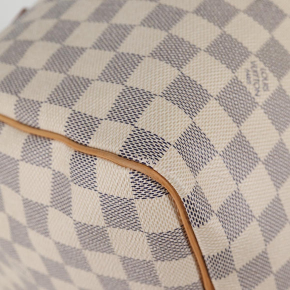 LOUIS VUITTON Damier Azur Speedy 30 Hand Bag N41533 LV Auth 138958A