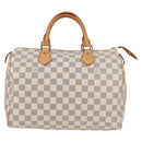 LOUIS VUITTON Damier Azur Speedy 30 Hand Bag N41533 LV Auth 138958A-2