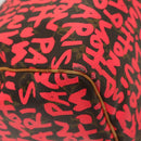 LOUIS VUITTON Monogram Graffiti Speedy 30 Hand Bag Pink M93704 LV Auth 138959A-17