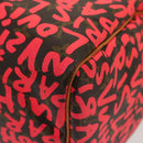 LOUIS VUITTON Monogram Graffiti Speedy 30 Hand Bag Pink M93704 LV Auth 138959A-18