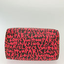 LOUIS VUITTON Monogram Graffiti Speedy 30 Hand Bag Pink M93704 LV Auth 138959A-5