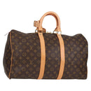 LOUIS VUITTON Monogram Keepall 45 Boston Bag M41428 LV Auth 138961A-1