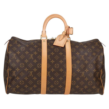 LOUIS VUITTON Monogram Keepall 45 Boston Bag M41428 LV Auth 138961A - 0