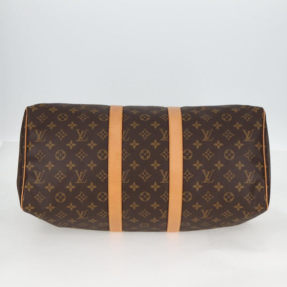 LOUIS VUITTON Monogram Keepall 45 Boston Bag M41428 LV Auth 138961A