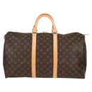 LOUIS VUITTON Monogram Keepall 50 Boston Bag M41426 LV Auth 138962A-13