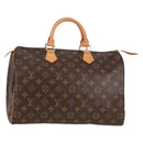 LOUIS VUITTON Monogram Speedy 35 Hand Bag M41524 LV Auth 138963A-1