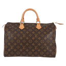 LOUIS VUITTON Monogram Speedy 35 Hand Bag M41524 LV Auth 138963A-13