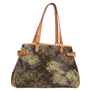 LOUIS VUITTON Monogram Dentelle Batignolles Horizontal Bag M95399 Auth 138964A