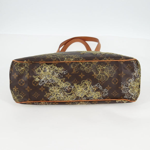 LOUIS VUITTON Monogram Dentelle Batignolles Horizontal Bag M95399 Auth 138964A