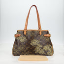 LOUIS VUITTON Monogram Dentelle Batignolles Horizontal Bag M95399 Auth 138964A-25