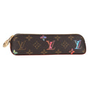 LOUIS VUITTON Monogram Trousse Elizabeth Pen Case GI0907 LV Auth 138966A-1