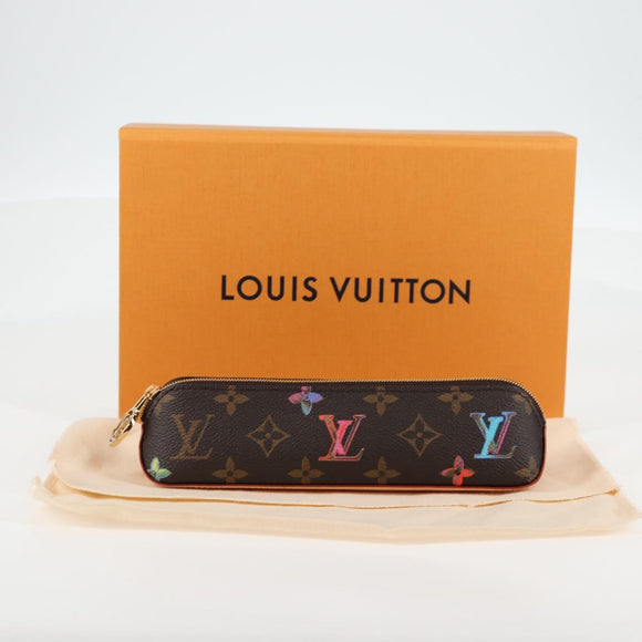 LOUIS VUITTON Monogram Trousse Elizabeth Pen Case GI0907 LV Auth 138966AM